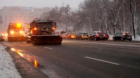 Primăria Capitalei: Peste 400 de utilaje, gata să intervină pentru deszăpezire