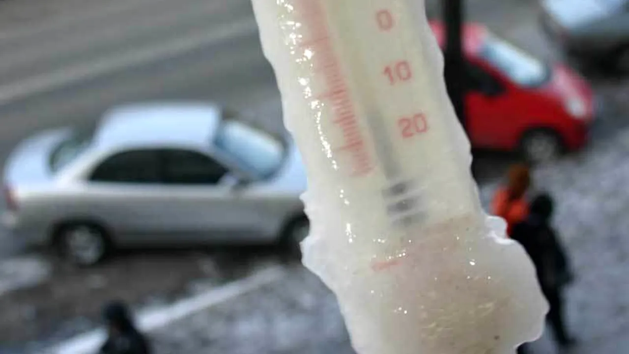 La baza Pasului Tihuța s-au înregistrat minus 7,2 grade Celsius