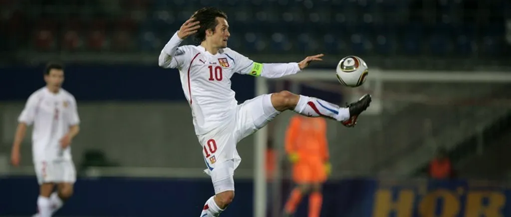 EURO 2012. Rosicky accidentat, Darida convocat la naționala Cehiei