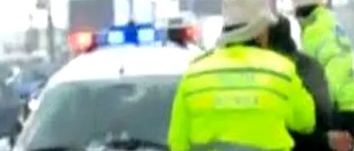 Altercație între doi polițiști și un judecător, pe autostrada A1. Judecătorul are nasul spart și o mână în ghips