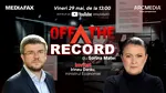 OFF The Record. Invitat: Irineu Darău, ministrul Economiei