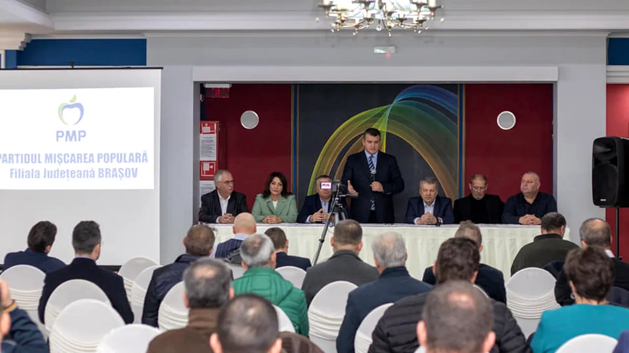 Eugen Tomac, întâlnire cu aleșii locali PMP din Brașov: ”PMP are o obligaţie morală şi politică faţă de români”