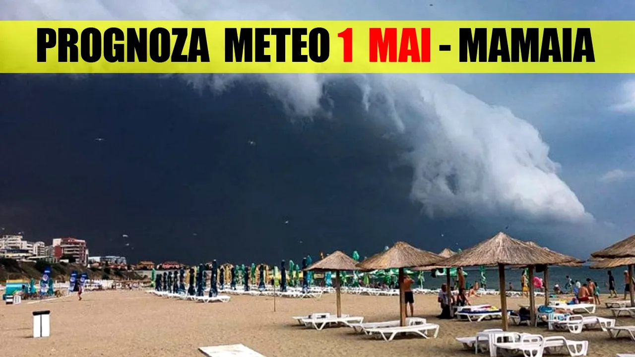Meteorologii Accuweather au schimbat prognoza pentru 1 Mai. Temperaturi ca în mijlocul iernii, în Mamaia