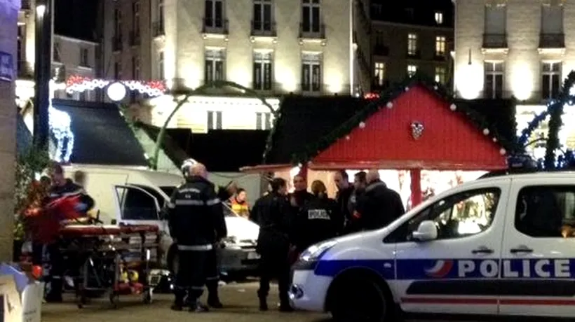 Zece răniți după ce o camionetă a lovit un grup de pietoni, în Franța
