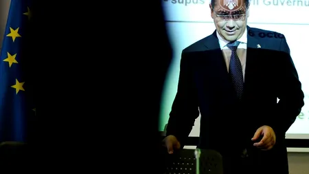Da, e reală! Premierul Victor Ponta, cu stema „în frunte