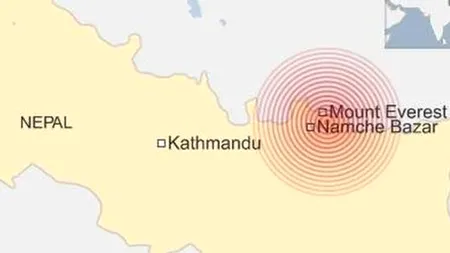 Un nou cutremur devastator în Nepal. Cel puțin 25 de morți și 1000 de răniți