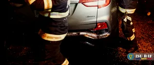 FOTO | Zeci de mașini avariate în București și Ilfov, din cauza fenomenelor meteo
