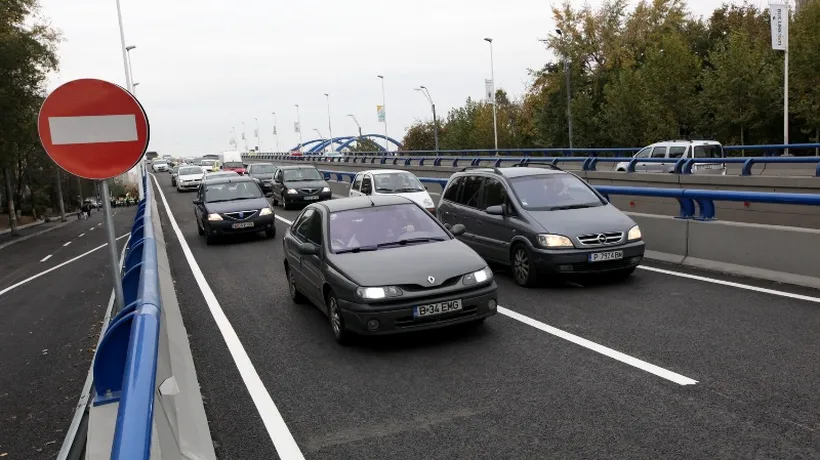Veste bună pentru șoferi. Al doilea pod al pasajului Mihai Bravu a fost deschis. GALERIE FOTO
