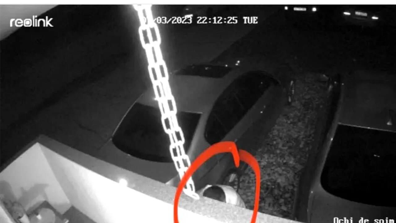 A tras sperietura vieții! Ce a văzut o femeie din Cluj, la ora 22:12, pe camera de supraveghere amplasată în balconul apartamentului în care locuiește