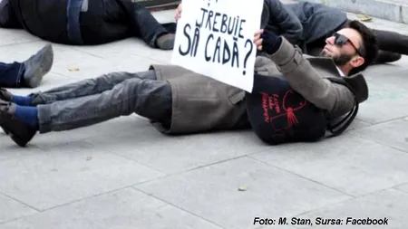 Flashmob inedit în centrul Capitalei împotriva homofobiei 