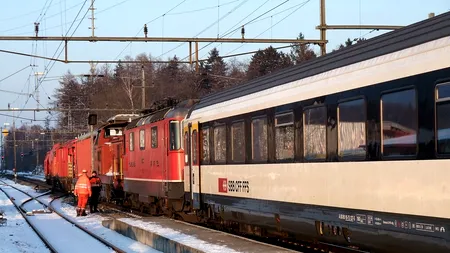 Un TREN marfar a deraiat în gara Medgidia. Ce a provocat accidentul