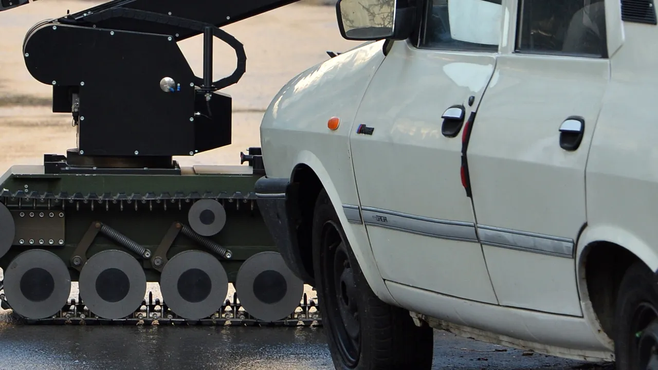 Intervenție a SRI pentru ridicarea unui obiect suspect, căzut în Drobeta Turnu Severin