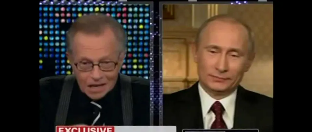 Vladimir Putin, mesaj la moartea lui Larry King. Liderul Rusiei îi aduce un omagiu marelui jurnalist american (VIDEO)
