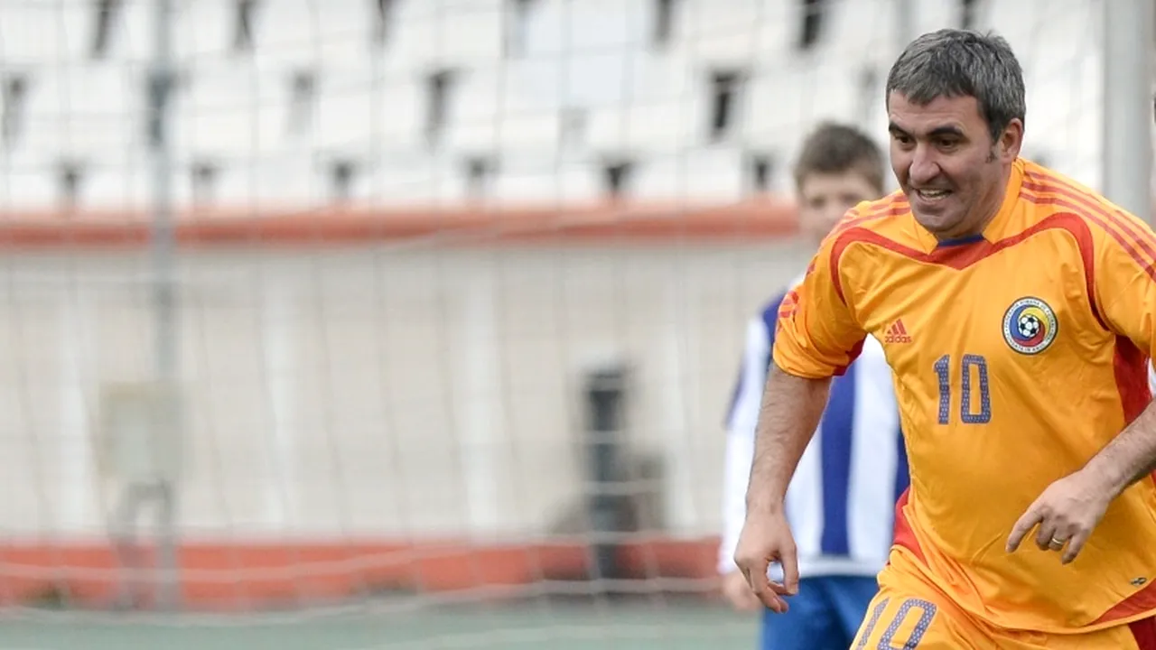 Hagi: Probabil o să mă întorc în iarbă, mi-e dor de antrenorat