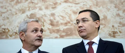 Liviu Dragnea și Victor Ponta, întâlnire decisivă luni dimineață