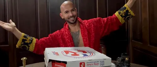 Reacția Jerry`s Pizza la arestarea lui Andrew Tate. Mesajul postat de lanțul de restaurante