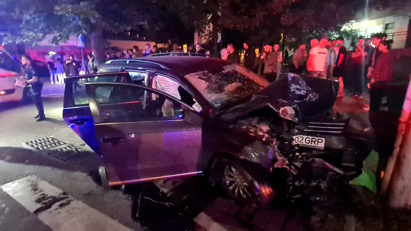 Șoferița băută care și-a distrus mașina într-un stâlp din Iași i-a pus în gardă pe polițiști. Controale ample în weekend în tot județul Iași, au fost testați 1.600 de șoferi