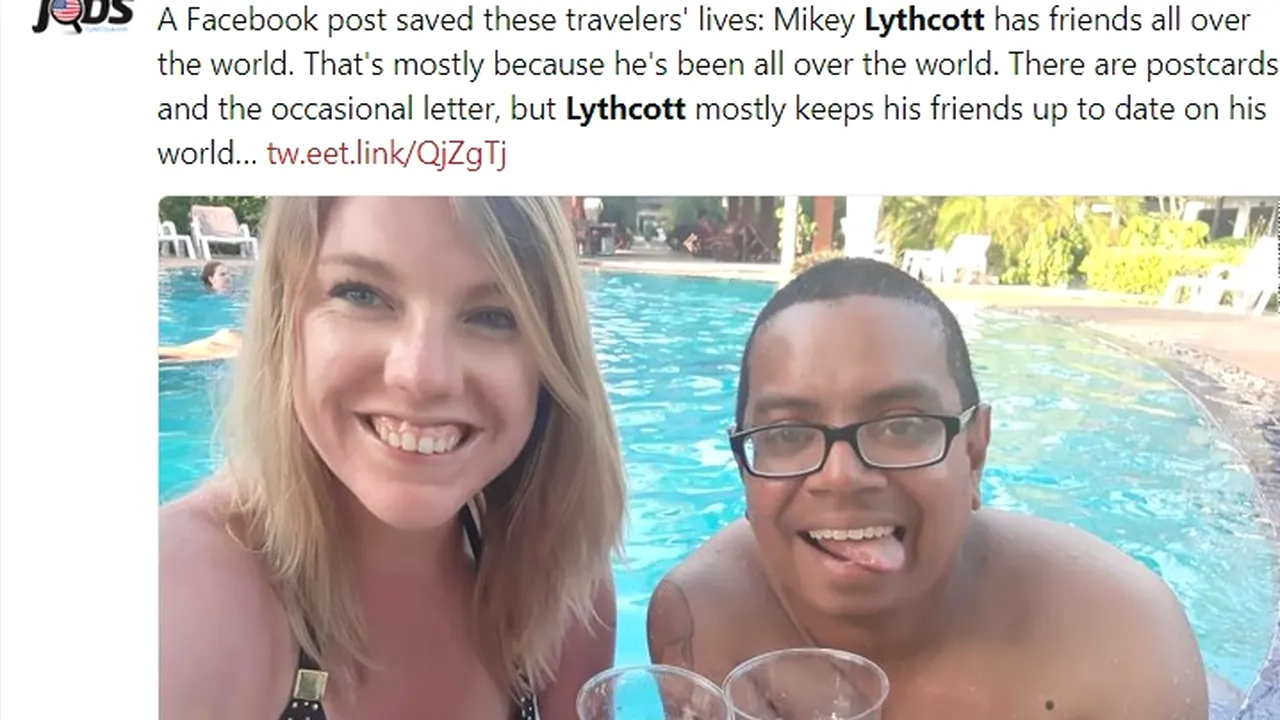 Mesajul pus Facebook dintr-o PRĂPASTIE din Bali le-a salvat viața după un accident ORIBIL: 