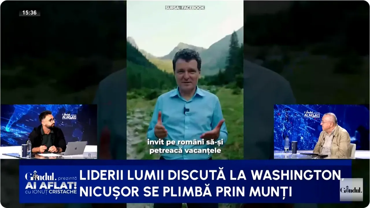 Ion Cristoiu: „Nicuşor și Iohannis au un lucru în comun, amândoi consumă RESURSE”