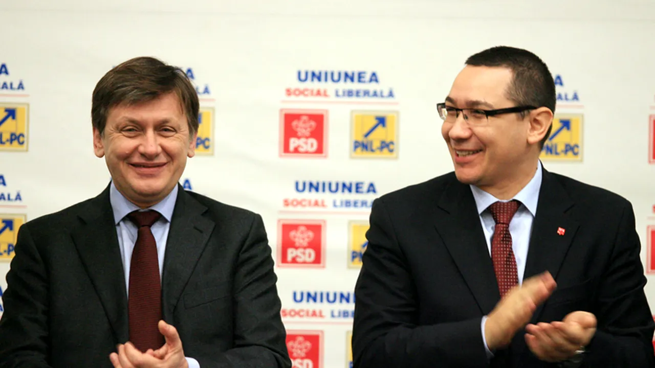 Antonescu: Blaga îl apăra pe Băsescu astă vară la 40-45 de grade; Ponta: Vă referiți la temperatură?