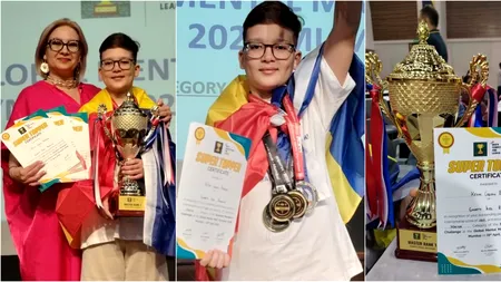 Micul geniu al matematicii din România a cucerit lumea la vârsta de 11 ani. Povestea unui triplu campion mondial la aritmetică mentală