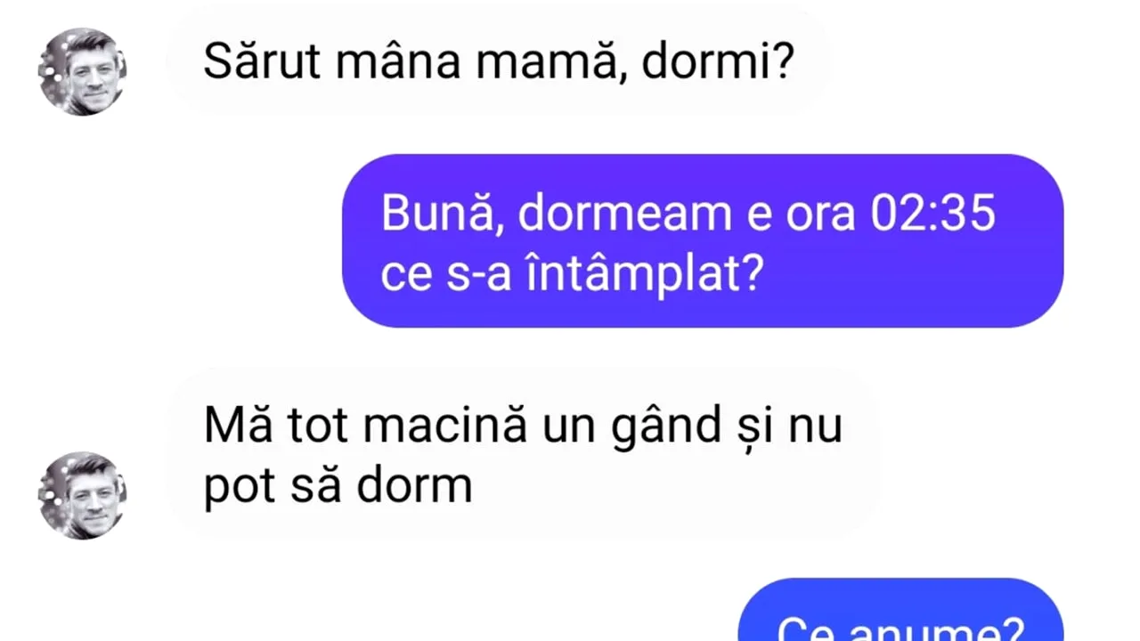 Bancul de sâmbătă | „Dormeam, e ora 2:35. Ce s-a întâmplat?”