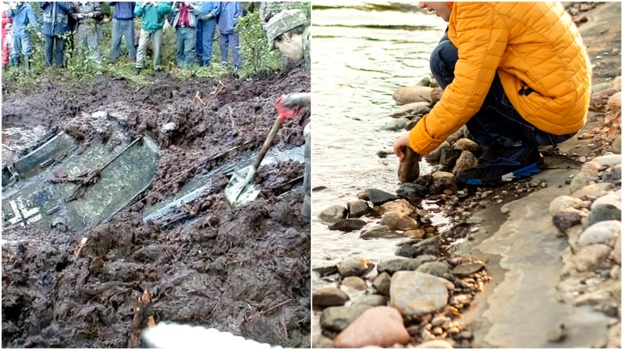 Un băiat se plimba lângă un lac, când a observat bule în apă. Adulții chemați au descoperit ceva uluitor