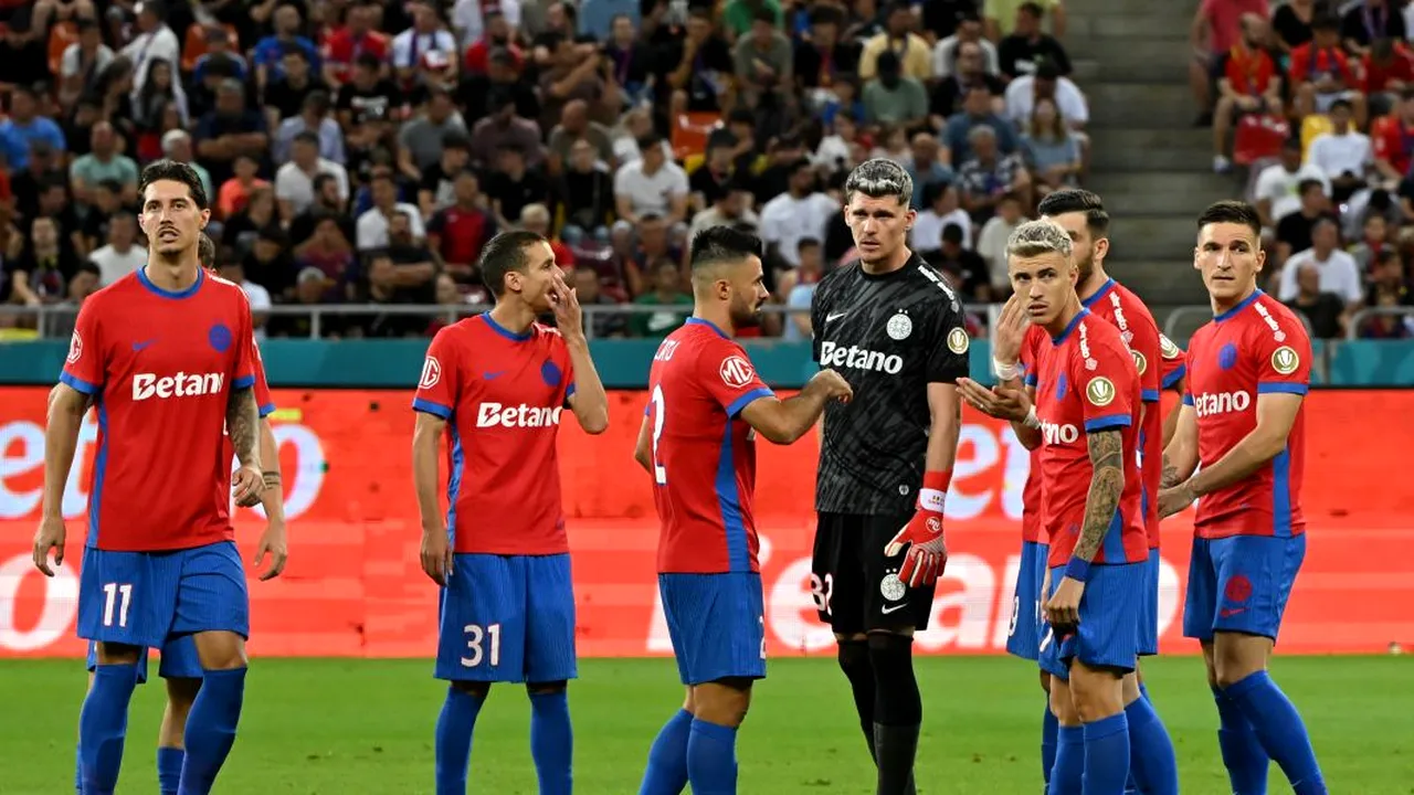 FCSB a câștigat cu Drita, 3-2, după ce a fost condusă cu 2-0. Gigi Becali a avut doi remarcați, dar a și criticat un jucător. „Prea lent”