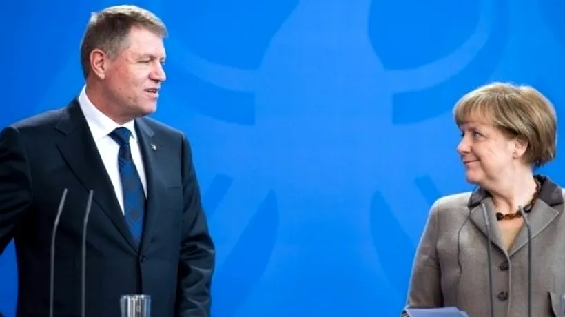 Cum explică președintele Iohhanis cancelarului Merkel ce se întâmplă în România