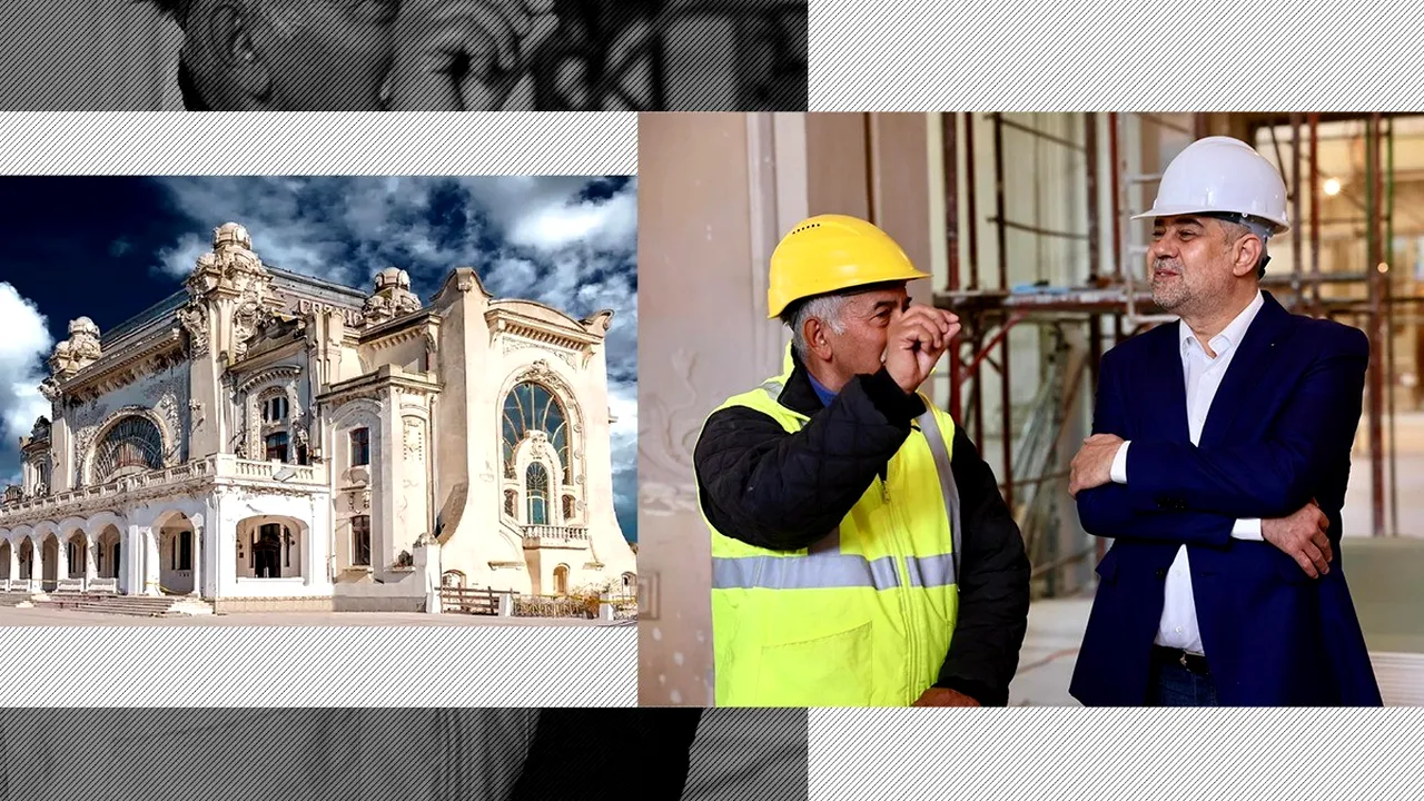 Marcel CIOLACU a mers la Constanța/Vă spun: Cazinoul va arăta SENZAȚIONAL! Mai sunt câteva luni....
