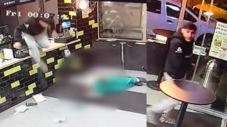 UPDATE | Bărbatul suspectat că a înjunghiat un angajat al unei shaormerii din Capitală, reținut pentru 24 de ore după ce s-a predat la Poliție