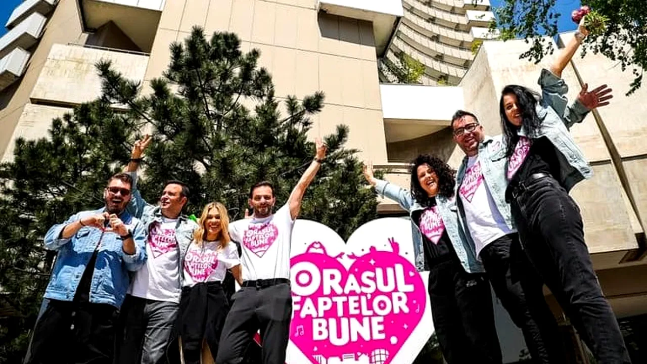 Vedetele, donatori activi în Orașul Faptelor Bune, ediția de Paște