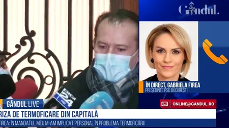 GÂNDUL LIVE. Ce spune Gabriela Firea despre Florin Cîțu, propunerea PNL pentru funcția de prim-ministru - VIDEO