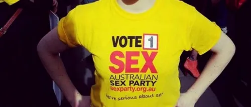 Partidul sexului din Australia și-a pierdut statutul din lipsă de membri
