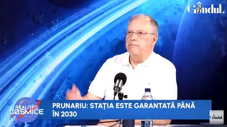 Dumitru Prunariu: „Stația Spațială Internațională e garantată că funcționează până în 2030”