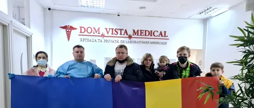 Refugiații din Ucraina, testați gratuit pentru <i class='ep-highlight'>COVID</i>-19 de o clinică privată din București