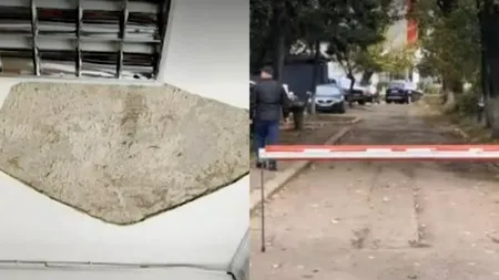 Incident grav la un liceu din Bacău. O bucată de tencuială a căzut peste două eleve