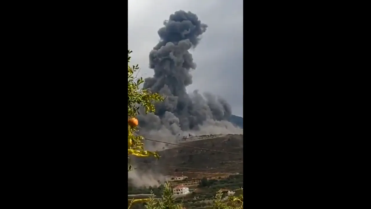 Explozie de proporții în sudul Libanului. Mai multe persoane au fost rănite - VIDEO