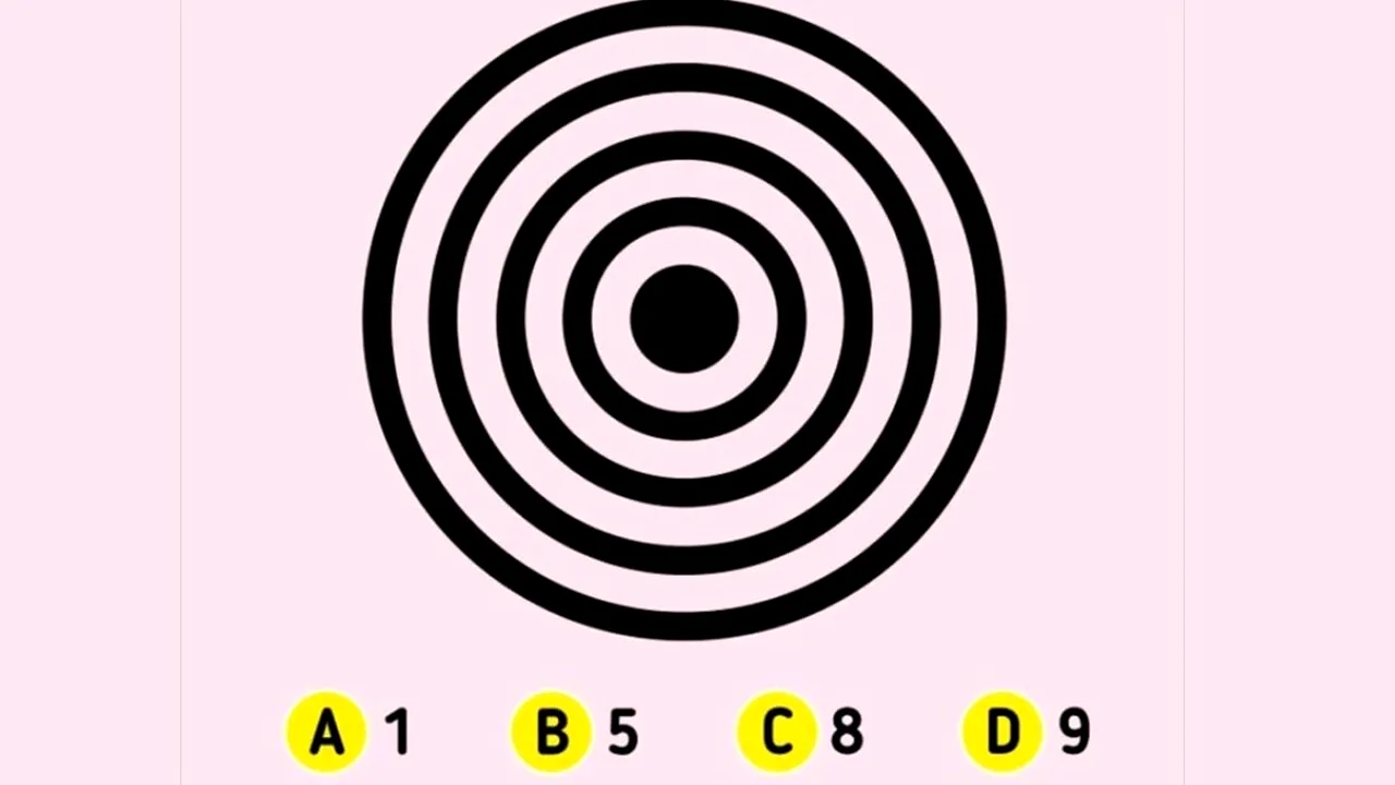 Test de inteligență pentru genii | Câte cercuri sunt, în total, în această poză?