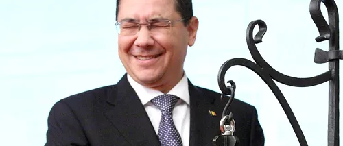 IMAGINEA ZILEI: Candidatul Victor Ponta a sunat clopoțelul la Bursă