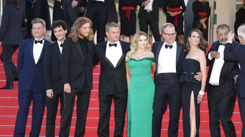 FOTO | A treia zi la Cannes. ”Stillwater” în stilul lui Matt Damon, apariție la superlativ pe covorul roșu. Fotografii impresionante, marca regizorului Cristian Radu Nema