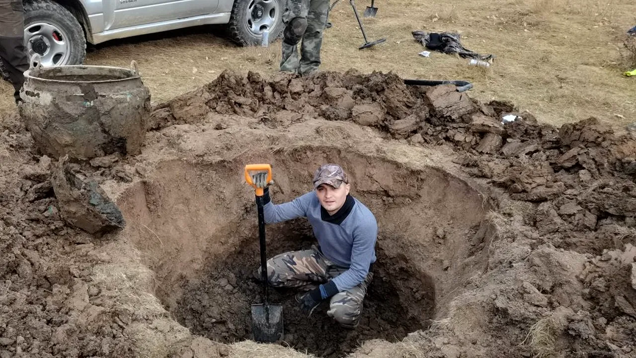 Vas celtic, vechi de 2.500 de ani, găsit de un grup de căutători de vestigii istorice din România. În ce zonă a fost făcută descoperirea arheologică