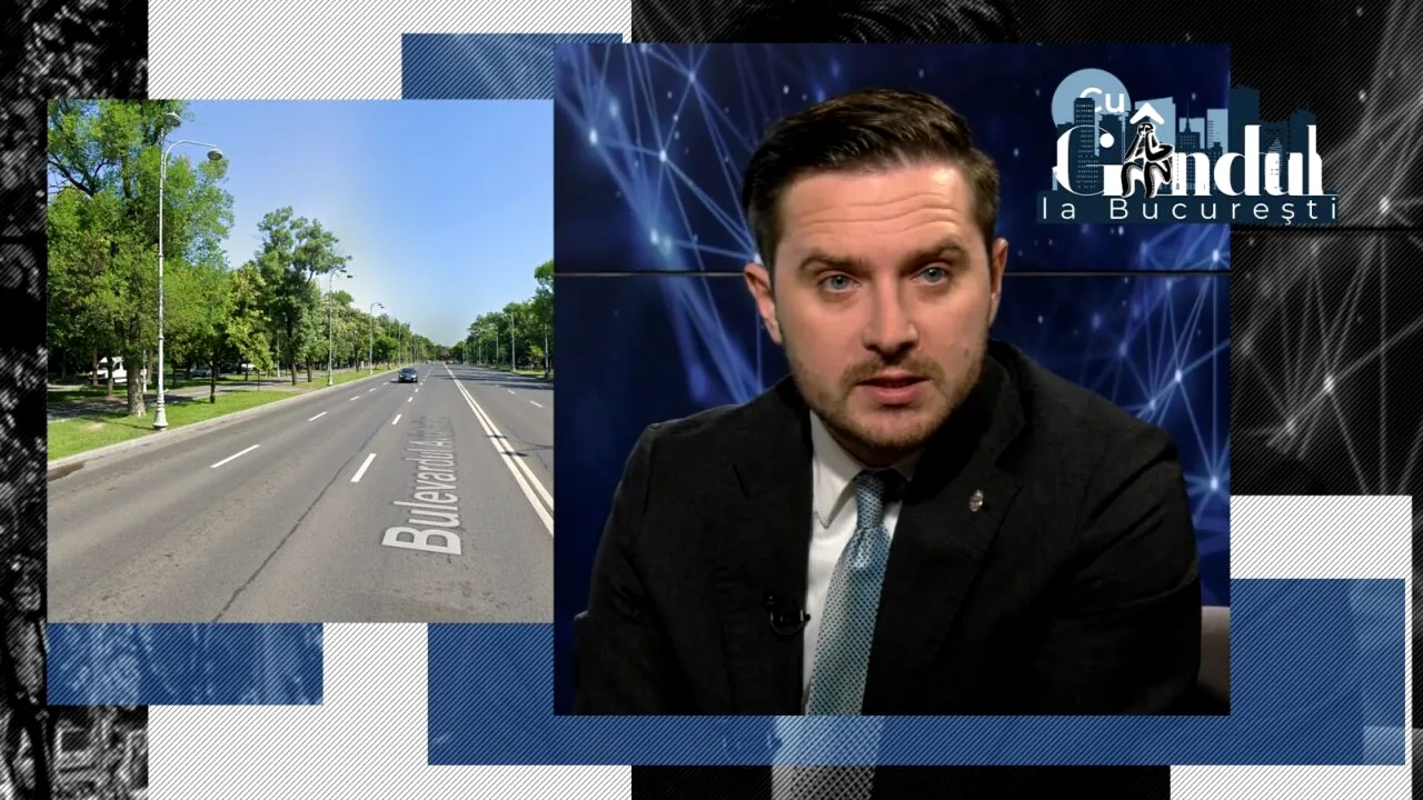 VIDEO EXCLUSIV | Benzi unice pentru autobuze pe bulevardele Aviatorilor și „Regele Mihai I”. Stelian Bujduveanu a anunțat în premieră când se deschid: „Vor fi pe mijlocul străzii”