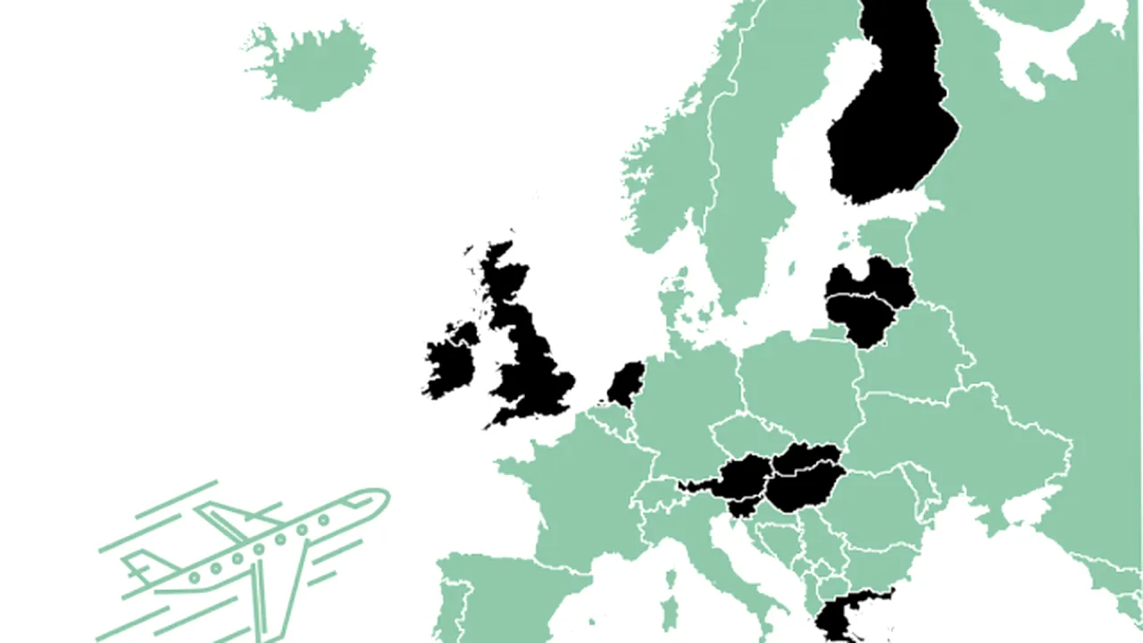Lista cu țările pentru care nu mai este prevăzută carantina la întoarcerea în România va fi  actualizată