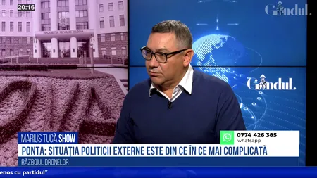 VIDEO | Victor Ponta: „România nu are o politică externă, iar acest lucru este dureros”