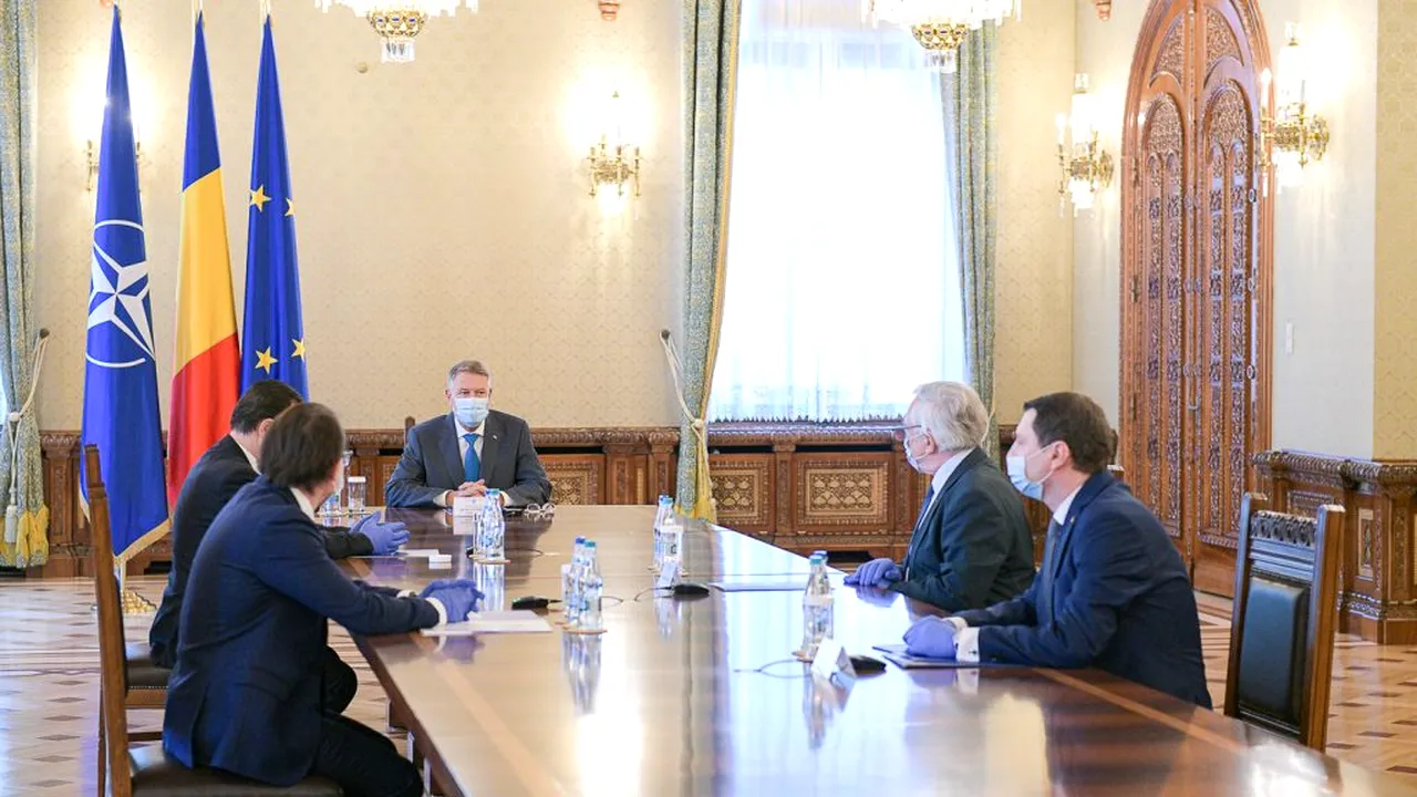 ANUNȚ. Ședință la Cotroceni despre situația economiei în contextul crizei de COVID-19. Guvernatorul BNR și ministrul Finanțelor, chemați la discuții cu președintele
