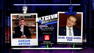 Președintele Academiei Române, Ioan Aurel Pop, este invitat la podcastul ALTCEVA cu Adrian Artene (ediție specială de 1 decembrie)
