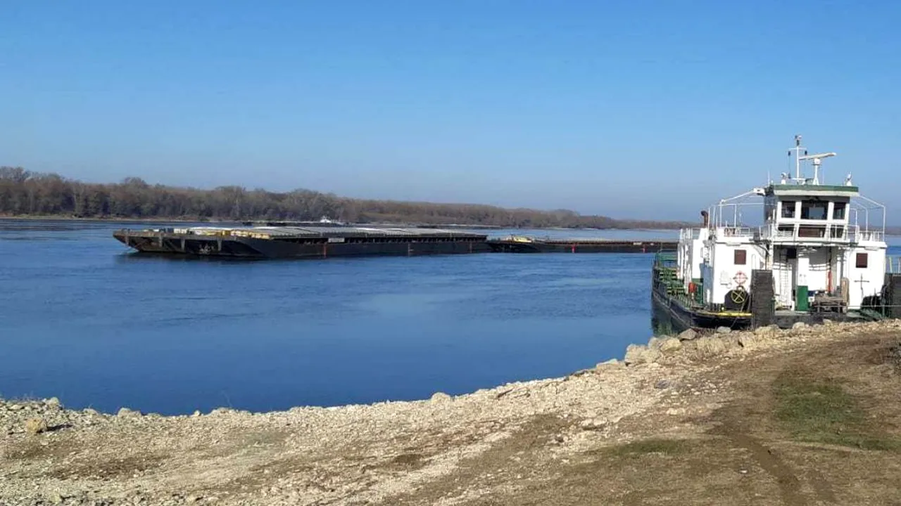 Un marinar de 45 de ani a căzut în Dunăre de pe o navă și este de negăsit