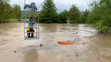 Avertisment de la Apele Române: Patru râuri au depășit nivelurile maxime istorice