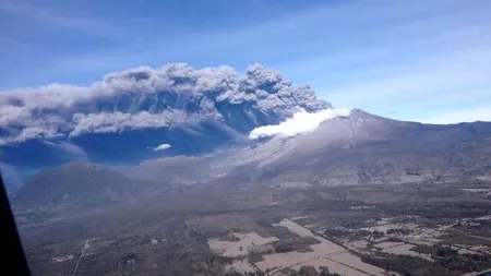Vulcanul Calbuco a erupt pentru a treia oară